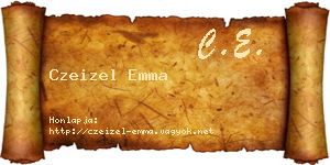 Czeizel Emma névjegykártya